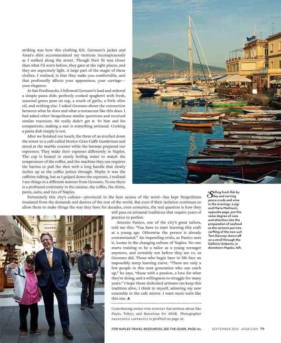 Afar – Tailor Made in Naples
