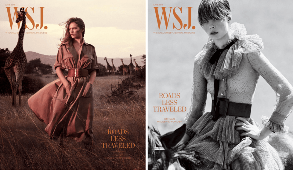 WSJ. Magazine – Walk on the Wild Side
